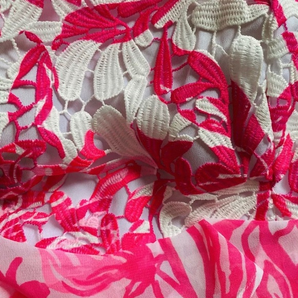 Lilly Pulitzer Olive Top Resort White Caliente 00 - Picture 4 of 11